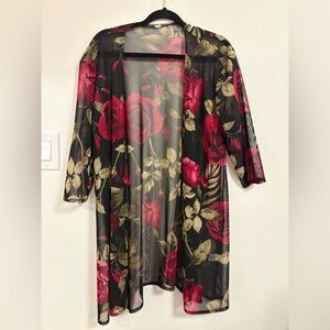 🌹Floral Sheer Kimono🌹